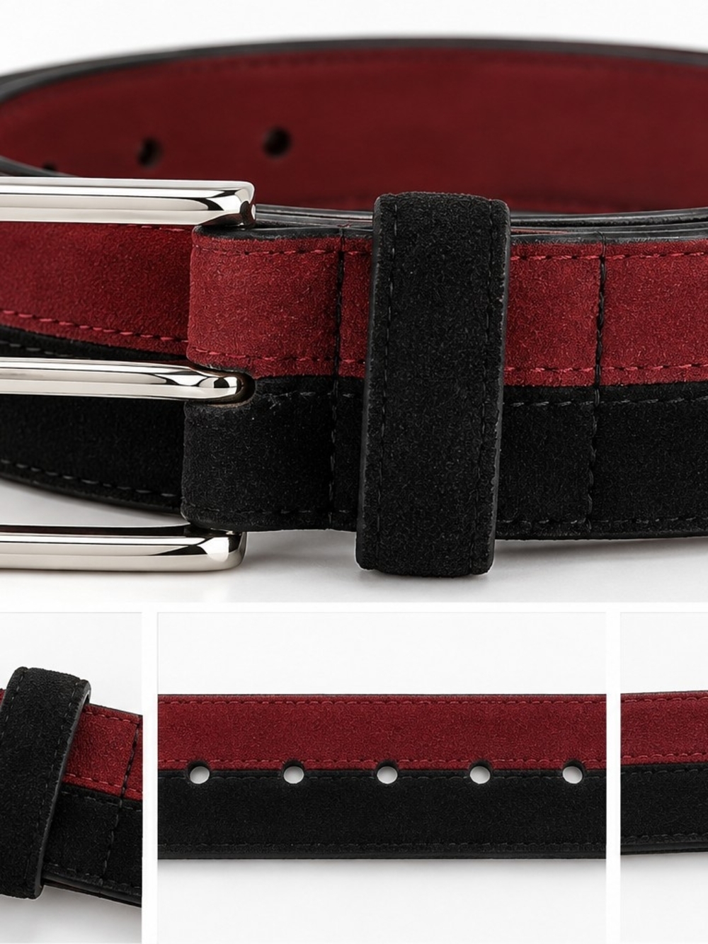 AI DEEBLUE Red Black Belt Small 26–32” NIB